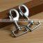 Wholesale metal swivel clasp hooks metal D ring hooks for bag handles