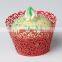Cupcake wrappers filigree vine cake wraps wedding birthday decorating