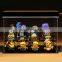 Factory customized led acrylic toy Collectibles display show case, Mini Figure model storage box