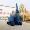 Mountain use hammer pile driver large slope working angle drop hammer pile driver