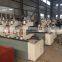 Double head welding machine for PVC window frames used