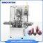 Full automatic filling and capping machine for cosmetic jar