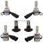 6X 9005 H11  6000K White COB LED Headlight + Fog/Driving Light Suit For 2007-2013 GMC Sierra 1500 2500