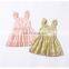 2019 new Kid plaid Floral Vintage Dress Party Pageant Holiday Wedding Dresses Baby Girl Summer Clothes