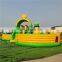 Attracting Cat Inflatable Spiral Obstacle Course With Slide for Commercial Events ,carnival Party