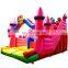 Supply Outdoor Amusement Park Kids Inflatable Bouncy Castle With Slide