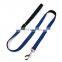 Pet products simple and waterproof oxford 600D material dog collar and leash set
