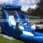 Cool color Double dolphin inflatable multil Wet slide popular for sale