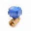 1/2&quot; ,3/4&quot; and 1&quot; 2way DC12V  Brass electric control water valve with manual override