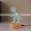 3D Lamp USB Night Lamp On Off Switch LED Atmosphereric Glow Wooden Base