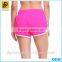 Fashion 2016 Summer New Design Woven Lady Sport Shorts