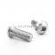 ISO7380 m4 M6 M8 M10 M12 stainless steel button head hexagon socket head machine screw with round head