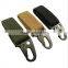 Tactical Molle Hanging Belt Carabiner KeyHook Webbing Buckle Strap Clip Backpack