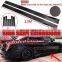 Carbon Fiber Universal For Any Cars side skirt    Car External Protector Front Bumper Lip Car Three-Segment Front Shovel