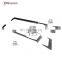 2021 G class W464  W463A Top style carbon fiber car parts side skirt for W464 exterior with shark top logo body kit