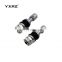 High pressure two wheel tyre part zinc aluminum alloy silver chrome brass core TR43E tubeless motorcycle tire valve
