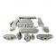 Die Casting Powder Coated 5-60g Zn clip-on Wheel Weight for Steel Rim