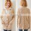 Women Twisted Cable Knit Wool Cashmere Thick Winter Cardigan Sweater
