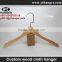 IMY-531 Natural Cheap Wooden Hotel Hangers for Clothes