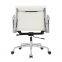High end eames aluminium group computer chair leather eames office middle back chair
