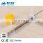 JNZ  factory price free sample 100pcs white threaded posts wall floor Installation 1.5mm tile leveling system spin doctor