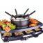 Barbecue household electric oven, hot pot, barbecue one pot, household brushing and roasting, multi-function smokeless non-stick electric baking pan