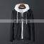 Merchant direct sale men's casual jacket custom hooded bomber jacket