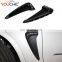 Car carbon fiber air vent side fender vent trim for BMW X5 F15 X5M 2014-2017