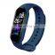 Amazon Hot Selling M6 Smart Bracelet Full Display Heart Rate Blood Pressure Mi Band 6 Smart Watch
