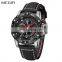 MEGIR 2130 Luxury Watches Online Fashionable Quartz Analogue Leather Band Waterproof Sport Men Wrist Watch