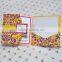 Special Design of Flocked Pocket Fold Classical European Style Wedding Invitations