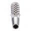 Automobile Universal Silver Automatic Gear Shift Head Aluminum Original Shift Handle Gear Head