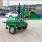 CE approved  Garden use 22hp self powered Mobile wood branch chopper Wood Chipper Shredder