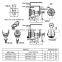 MS704B MS704D  manufacturer supply mastern key cam lock  for machine locks