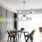 Retro Industrial Sputnik Chandelier Nordic LED Pendant Lights Creative Ceiling Hanging Lighting For Living Room Dining Room