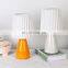 Nordic Retro Design Ceramic Table Lamp Simple Decoration Milkshake Bedroom Bedside Desk Light