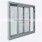 yantai feilong Simple Design Double Glazed Black Aluminum Frame Sliding Window And Doors/Casement