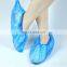 CPE PE Blue Disposable Plastic Nonwoven Waterproof Shoe Cover