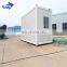 Low cost flat pack kits mobile house living prefab container house