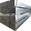 low carbon black steel hot dip galvanized coating square tube/rectangular hollow tubular steel pipe