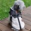 Gray Dog Jacek/ Autumn Gray Dog Clothes/