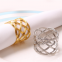 Cheap Wholesale Iron Napkin Buckle Simple Wrapped Wire Napkin Ring