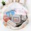 Pretty Floral Waterproof Oilcloth Baby Diaper Backpack Nappy Bag Backpack