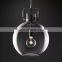 Modern American Style Brass Pendant Lamp Large Glass Decorative Chandelier Light for Hotel and Villa Factory Direct Selling