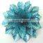 Metallic Fancy bow Celebration Firework Bow/PET Fancy ribbon sunflower bow