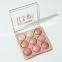 Factory OEM 9 Color High Pigment Make up Bronze Highlight Baked Palette Cosmetic La Sombra De Ojos