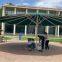 6m diameter extra large parasol outdoor leisure large center column garden umbrella with LED light large sun umbrella