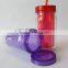 New product for 2015 16 oz plastic drinking mason jar with lid and straw