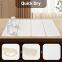 Factory Wholesale 4-Fold Large Foldable Diatomite Stone Dish Drying Mat