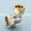 Good quality brass material CW617N male female push fitting